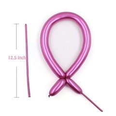 Balloons for Animal Making – 100PCS Long Twisting Balloons Kit with Pump, Eye…