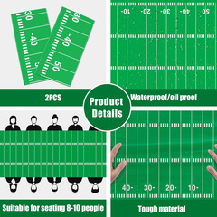 Football Party Decorations – Super Game Bowl Party Decorations 2027 – Disposable