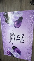 banner for sale 6×4 custom name and age