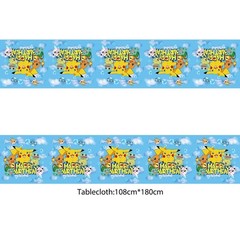 Pokemon Birthday Party Decorations Set 108pcs Pikachu Kids Party Supplies Balloo