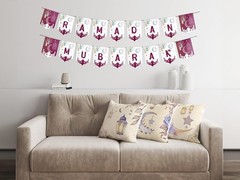 OLEEK ramadan mubarak banner – ramadan decorations for home 2026 – ramadan’s ban