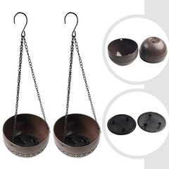 Flower Pots Balcony Wall Decoration Hanging Flowerpot Plastic Self-Watering