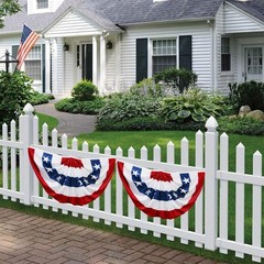American Flag Bunting – Durable and Easy to Hang 4th of July Decoration