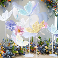 Butterfly Chandelier Floor Lamp – Elegant LED Decoration for Weddings & Parties