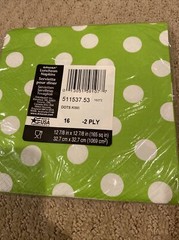 Lime Green Polka Dot pack