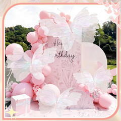 4 Pcs Large White Butterfly Decorations Mariposas Grandes Para Decoracion Big Bu