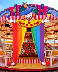 Mindsoft 3 Pcs Carnival Circus Party Decorations Circus Clown Birthday Decor Doo