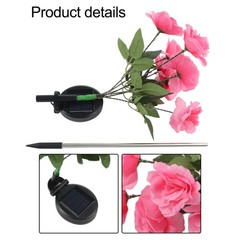 1 Bundle 7Head Solar Simulation Garden Light LED Ground Inserted Decoration