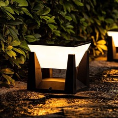Outdoor Solar Base Light LED Path Light Weather Resistant IP65 for Garden