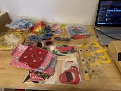 Bulk Photo Booth Props Set – Funny Hats, Glasses, Wigs & Inflatable Kit for Part