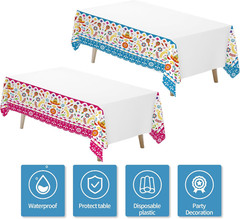 Mexican Fiesta Party Decorations Tablecloth, Fiesta Cinco De Mayo Party Supplies