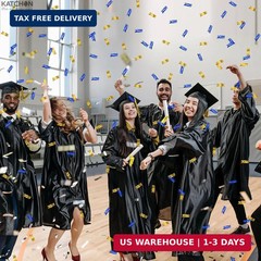 KatchOn, Blue and Gold Graduation Decorations 2026 – Pack of 500 | Graduation Co