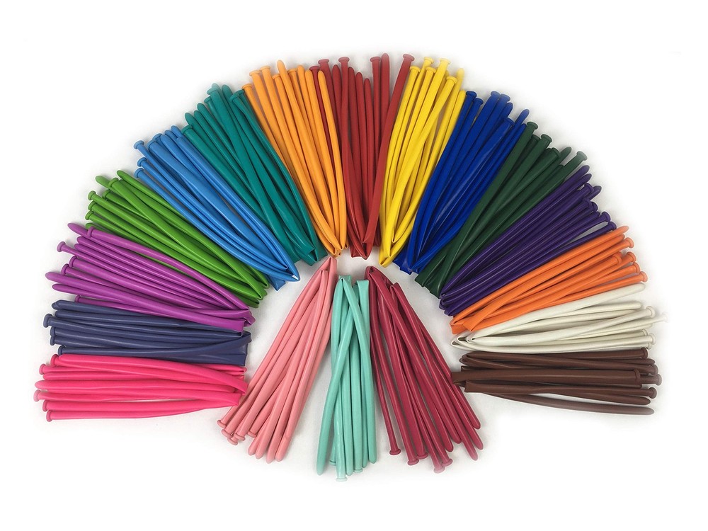 KADBANER 260Q Long Balloons 100 Pack latex balloons Graduation Wedding Reunio…