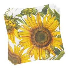 Paper Cocktail Napkins 2×20 pcs 10″x10″ Big Sunflower Thanksgiving