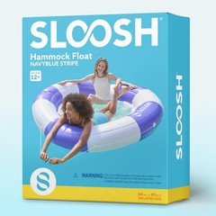 Inflatable Pool Lounger Float with Mesh, 80″ x 80″ Tanning Pool Floats, Doubl…