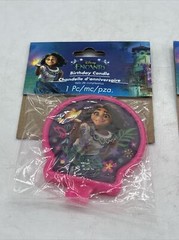 Disney Encanto Birthday Candle – Party Expo Lot Of Two Candles