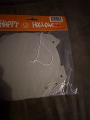 Party USA Wilton CT06897 happy Halloween pumpkin banner 50” (NO.40013)