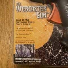 The Webcaster Gun Make Webs Haunted House Home Halloween Decorative