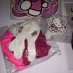 Hello Kitty Birthday Supplies Decorations Lot Banner Backdrop Tablecloth Cake To