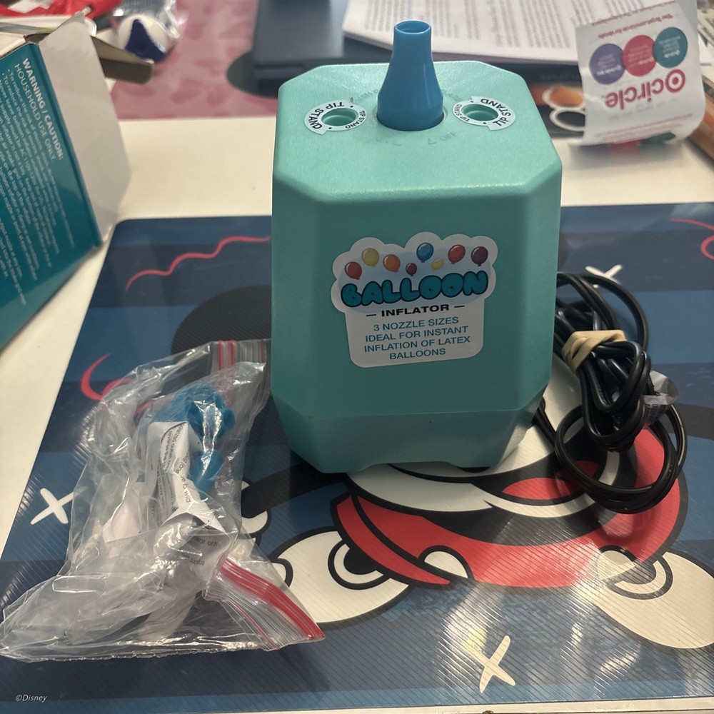 New Way To Celebrate Triple Nozzle Electric Portable Balloon Inflator