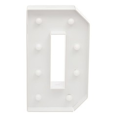 GRAD Graduation LED Lighted Letters with Cap Sign for Party Decor, Photo Props