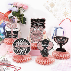 10 Pcs Retirement Party Decorations, Retirement Table Decorations for Women Rose