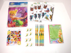Disney Tinkerbell Party Supplies Invitations Cards, Banner, Stickers & More 2B