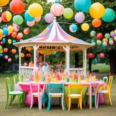 6 Multicolour Hanging Paper Lanterns – Perfect for Festivals & Celebrations