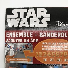Star Wars Disney Birthday Banner Over 10 Feet Long NEW In Original Package