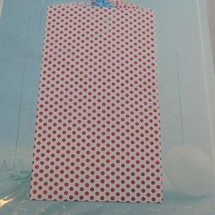 Spritz Giant Gift Bag Party Holiday Shower Polka Dot Pink Purple 80x40x20in New