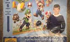 Nintendo Super Mario Bros Scene Setters Wall Decorating Kit for BIrthdays NEW