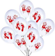 48 Pc Blood Splatter 12″ Halloween Party Balloons