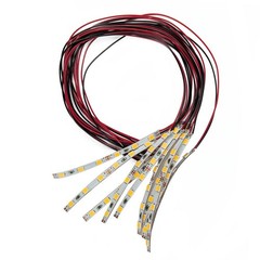 Upgrade Your Display with 10X Pre Wired LED Light Strips White Illumination