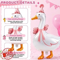 Soulchen 6 Pink Silly Goose Balloons