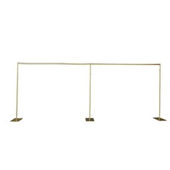 Professional Backdrop Stand Pipe Kit Square Backdrop Stand Stretching Function
