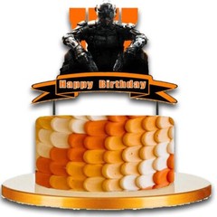 COD Military Cupcake Cake Topper happy birthday party supplies decoration theme