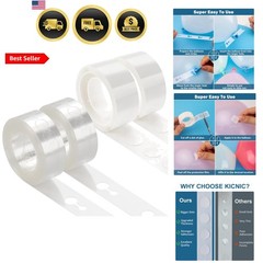 Balloon Arch Strip Kit for Garland, 32.8 Feet Balloon Tape Strips and 200 Glu…