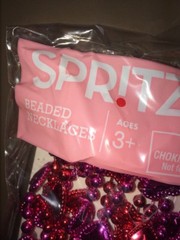 Spritz 8-Count Novelty Plastic Necklaces Ages 3+ Lot Of 12 Packs