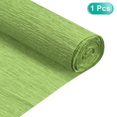Light Green Crepe Paper Roll 6.9ft Long 20 Inch Wide Wedding Festival Decor