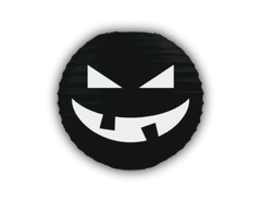 Pumpkin Paper Lantern 2 Pack Black or Orange Halloween Party Decoration Scary