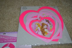 Disney Princess Royal Celebration Birthday hanging decorations 3 set cinderella