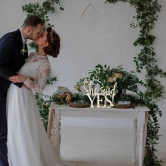 She Said Yes Wedding Engagement Centerpiece Table Decor,Bridal Shower Wedding