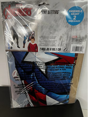 Marvel Avengers Scene Setter Backdrop Captain America & Black Panther (5 Ft) 2pc