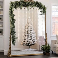 24 Pcs 39″ Clear Acrylic Crystal Garland Strands Beaded Chain for Wedding Decor