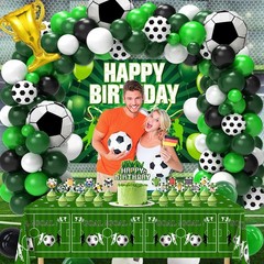 Soccer Party Decorations 122Pcs Soccer Birthday Party Decorations Supplies wi…