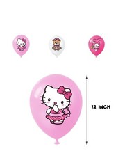 Hello Kitty & Friends Birthday Party Decora Supplies，Balloon Banner Cake Toppers