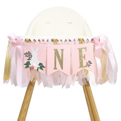 Some Bunny Is High Chair Banner – Bunny 1st Decorations for Girls, Spring Rab…