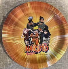 Naruto birthday party supplies decorations 8 Lg Plates And 16 Napkins – New