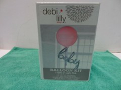 NEW Debi Lilly Design 3’ Light Pink & Silver baby Balloon Kit #11200