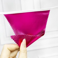 Hot Pink Party Decorations Triangle Pennant Banner Flag Rose